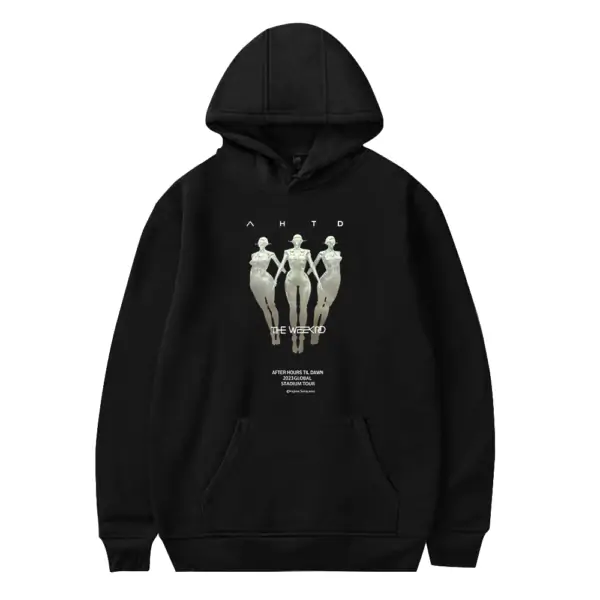 The Weeknd After Hours Til Dawn Tour AHTD Sorayama Black Hoodie